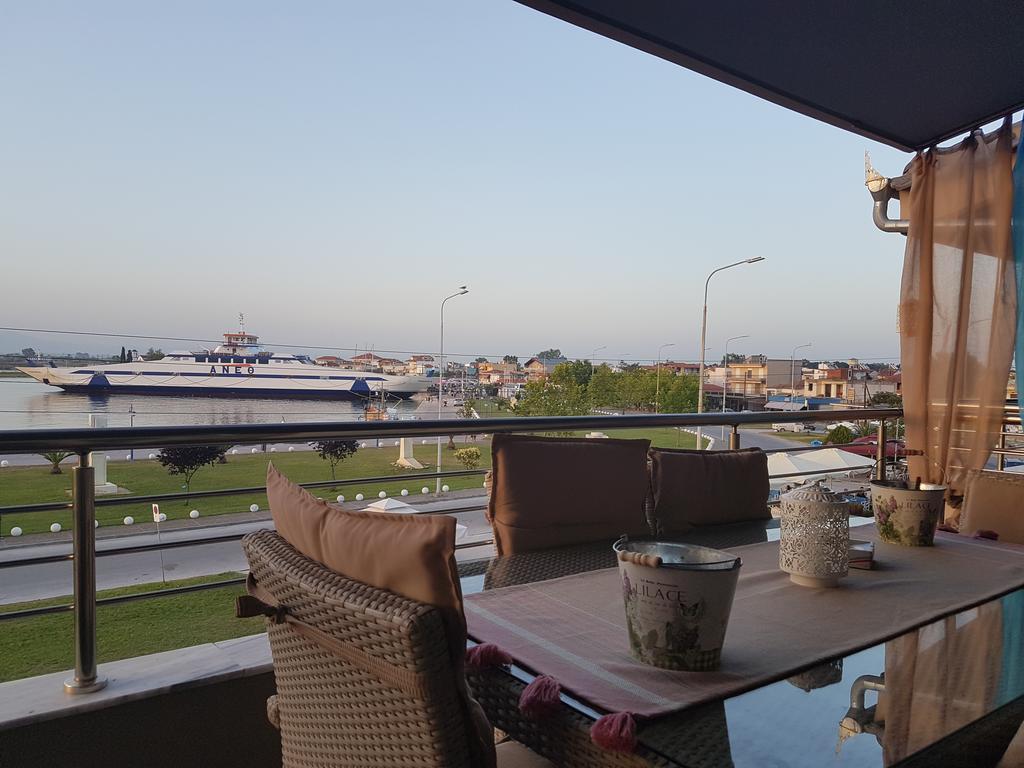 Lakis Luxury Apartment Keramoti  Luaran gambar